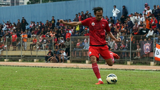 Pemain Persija, Rezaldi Hehanussa (Foto: Iqbal Firdaus/kumparan)