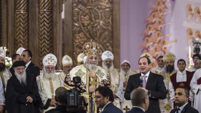 Egypt Coptic (Foto: AFP/Khaled Desouki)