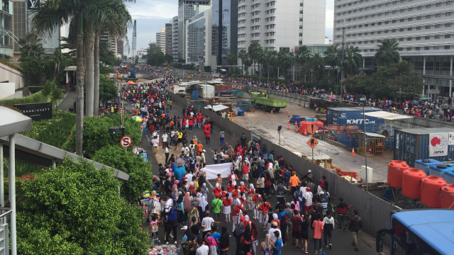 Situasi CFD hari Pertama di Tahun 2018 (Foto: Soejono Saragih/kumparan)