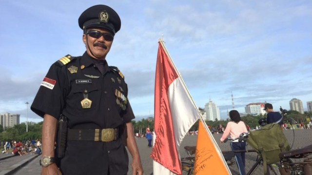 Komunitas Ontel Batavia (KOBA) di CFD (Foto: Soejono Eben Saragih/kumparan)