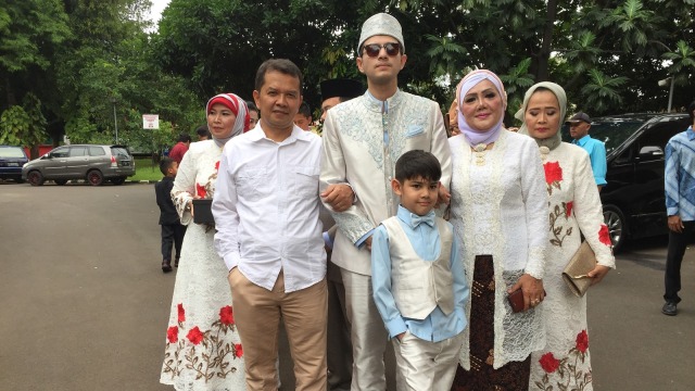 Pernikahan  Rifky Balweel​ dengan Biby Alraen (Foto: Munady Widjaja )