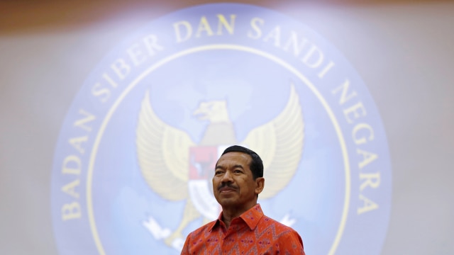 Djoko Setiadi, Kepala BSSN (Foto: REUTERS/Darren Whiteside)