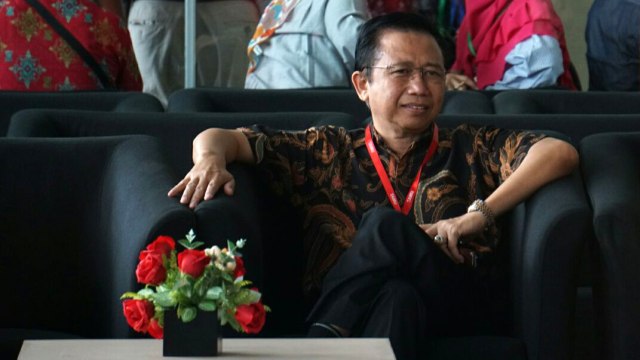 Marzuki Alie penuhi panggilan KPK Foto: Irfan Adi Saputra/kumparan