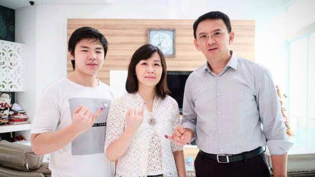 Ahok dan Veronica (Foto: Instagram @veronicabtp)