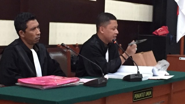 Sidang saksi dari kasus pengeroyokan Ir Hermansyah (Foto: Andreas Ricky Febrian/kumparan)