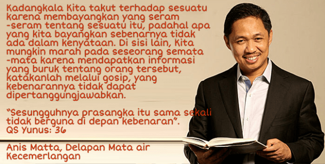 Pelajaran Melawan Hoax dari Anis Matta
