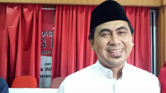 Gus Yasin di DPP PDIP Jateng Foto: Aria Rusta/kumparan