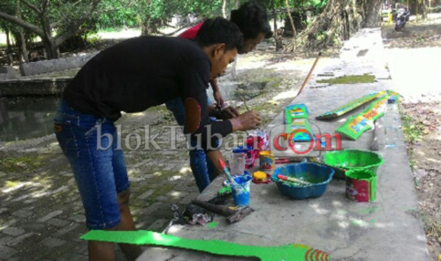 Tingkatkan Potensi, Pemuda Maibit Kreasikan Sendang