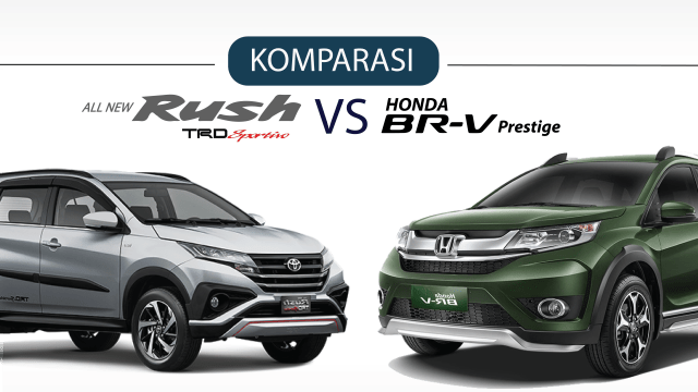 Komparasi all new Toyota Rush dan Honda BR-V. (Foto: Muhammad Faisal Nu'man/kumparan)