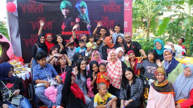 Acara ultah ke-9 The Virgin. (Foto: Prabarini Kartika/kumparan)