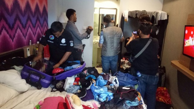 Anggota DPD yang tertangkap di Hotel Fave (Foto: Dok. Istimewa)