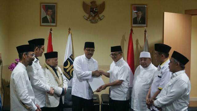 PKS beri dukungan kepada cagub Jatim, Gus Ipul. (Foto: Irfan Adi Saputra/kumparan)