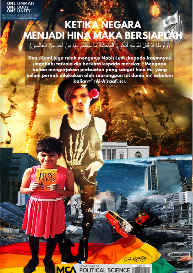 Gaya Hidup Homoseksual oleh kaum LGBT seperti "Selokan"