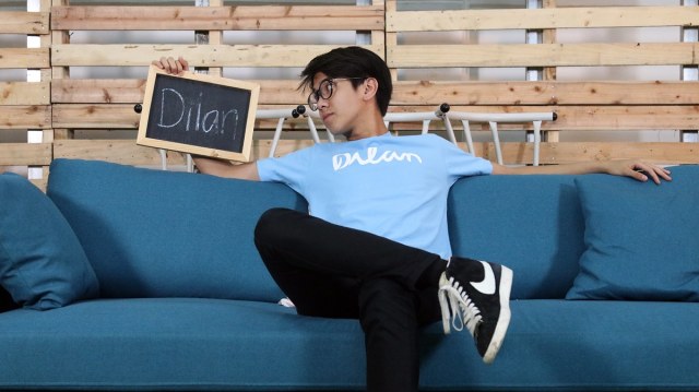 Pemain Film Dilan 1990 (Foto: Garin Gustavian Irawan/kumparan)