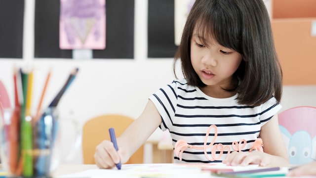 Anak belajar. (Foto: Thinkstock)