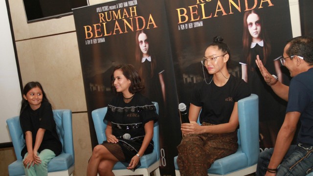 Pemain film Rumah Belanda. (Foto: Munady Widjaja)