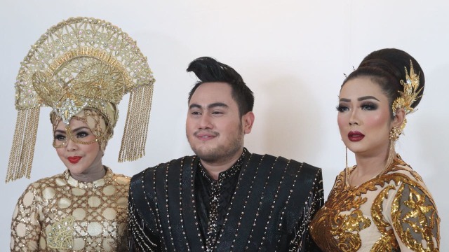 Soimah, Nassar pada acara HUT Indosiar  (Foto:  Garin Gustavian/kumparan)
