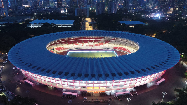 Stadion Utama Gelora Bung Karno, Senayan, Jakarta. Foto: Aditia Noviansyah/kumparan
