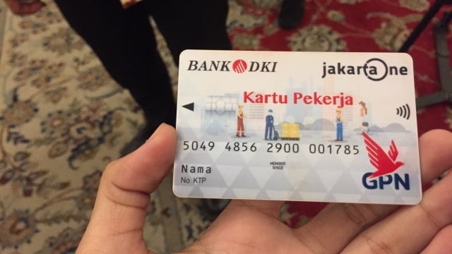 Sandiaga peluncuran kartu buruh. (Foto: Moh Fajri/kumparan)