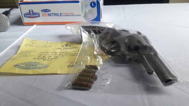 Barang Bukti Kasus Curanmor disertai kekerasan (Foto: Fadjar Hadi/kumparan)