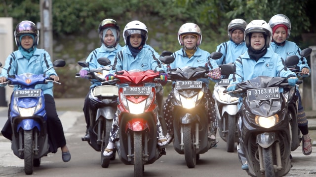 Layanan Ojek Online Syariah Ojesy. (Foto: Data Center Ojesy)