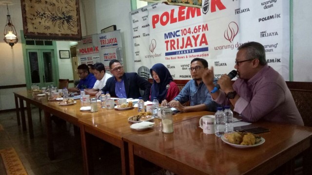 Diskusi Polemik Warung Daun. (Foto: Kevin S Kurnianto/kumparan)