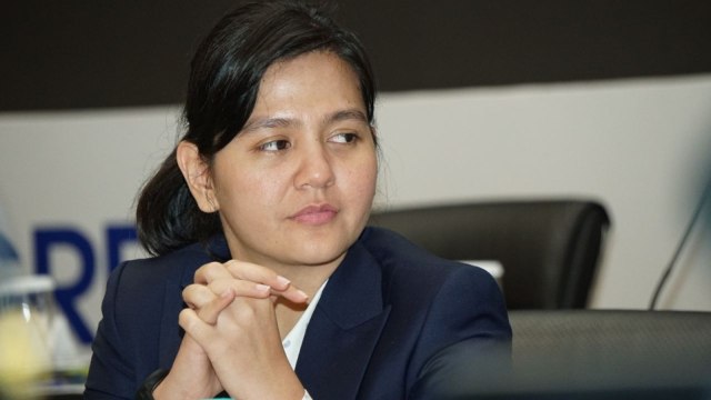 Ratu Tisha Destria, Sekjen PSSI. (Foto: Nugroho Sejati/kumparan)