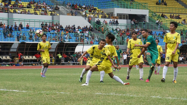 Laga Uji Coba Sriwijaya FC vs Porda Bekasi Foto: Iqbal Firdaus/kumparan