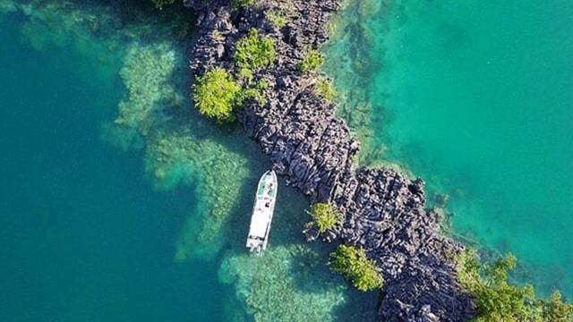 Pulau Labengki. (Foto: Instagram @pariwisatakonaweutara)