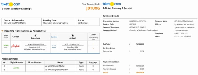 Catatan Perjalanan bersama Tiket.com : Mudah, Nyaman, Murah (5)