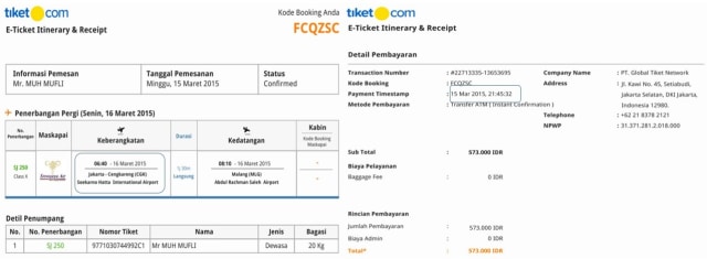 Catatan Perjalanan bersama Tiket.com : Mudah, Nyaman, Murah (6)