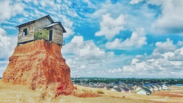 Rumah Jomblo, Banjarbaru, Kalimantan Selatan. (Foto: Instagram @denny_christar.74553)