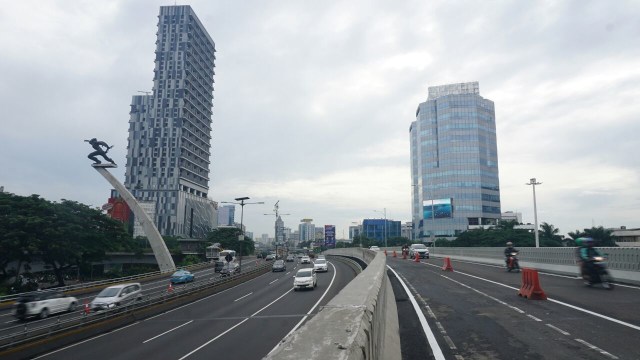 Flyover Pancoran dibuka (Foto: Jamal Ramadhan/kumparan)