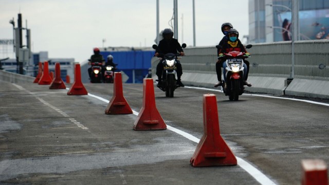 Flyover Pancoran dibuka (Foto: Jamal Ramadhan/kumparan)