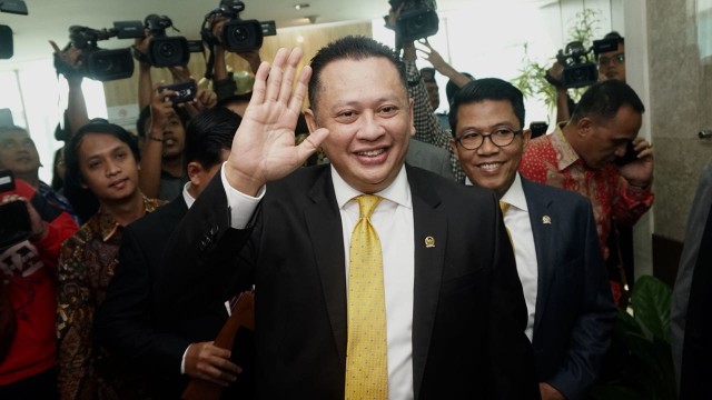 Golkar resmi memilih Bambang Soesatyo Ketua DPR (Foto: Fanny Kusumawardhani/kumparan)