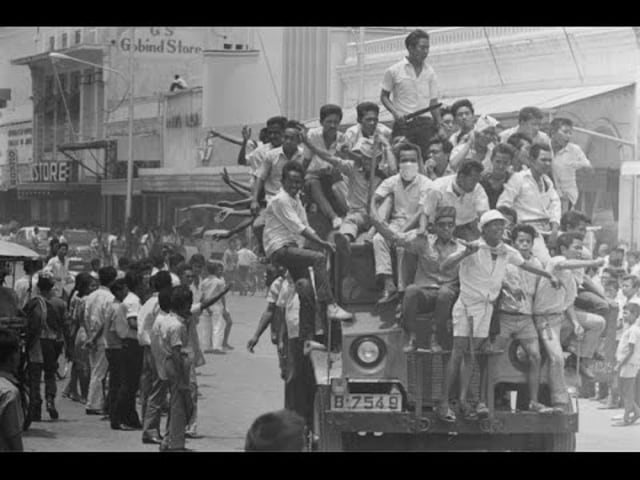 Kerusuhan Malari (Foto: Youtube)