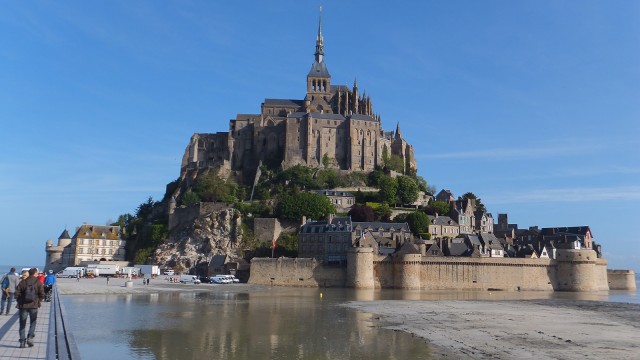 Pulau Mont Saint-Michel, Prancis (Foto: Pixabay)