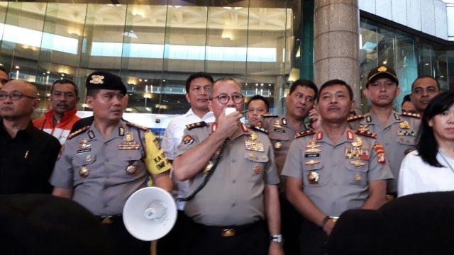 Irjen Pol Setyo Wasisto di BEI (Foto: Fadjar Hadi/kumparan)
