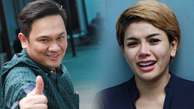 Farhat Abbas dan Nikita Mirzani Foto: Munady Widjaja