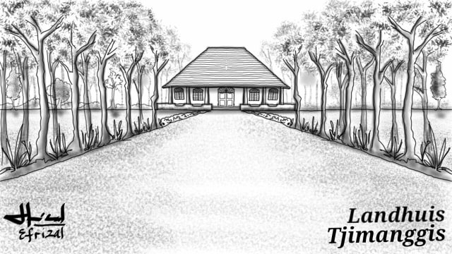 Rumah Belanda di Cimanggis (Foto: Dok. Efrizal)