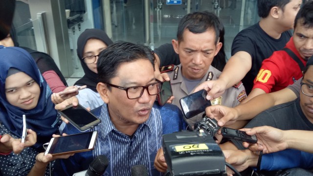 Abdul Malik Haramain di pemeriksaan di KPK (Foto: Aprilandika Pratama/kumparan)