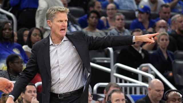 Pelatih Golden State Warriors, Steve Kerr. (Foto: AP Photo/Phelan M. Ebenhack)
