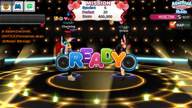 Game Audition AyoDance Mobile. (Foto: Audition AyoDance Mobile/Facebook)