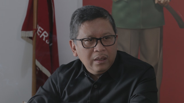 Hasto Kristianto Sekjen PDIP (Foto: Charles Brouwson/kumparan)