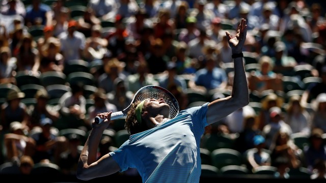 Zverev di babak pertama AT 2018. (Foto:  REUTERS/Issei Kato)