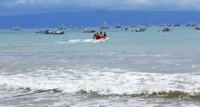Hari Kedua Pencarian Korban Tenggelam di Pantai Cibangban Sukabumi Masih Nihil