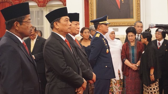 Pejabat Negara Jelang Pelantikan KSAU (Foto: Yudhistira Amran Saleh/kumparan)