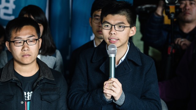 Joshua Wong (Foto: AFP/Wallace)