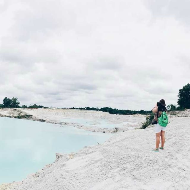 Danau Kaolin Belitung : Lokasi Sabi Buat Foto #OOTD (2)