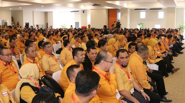 Munaslub Partai Hanura. (Foto: Puti Cinintya Arie/kumparan)